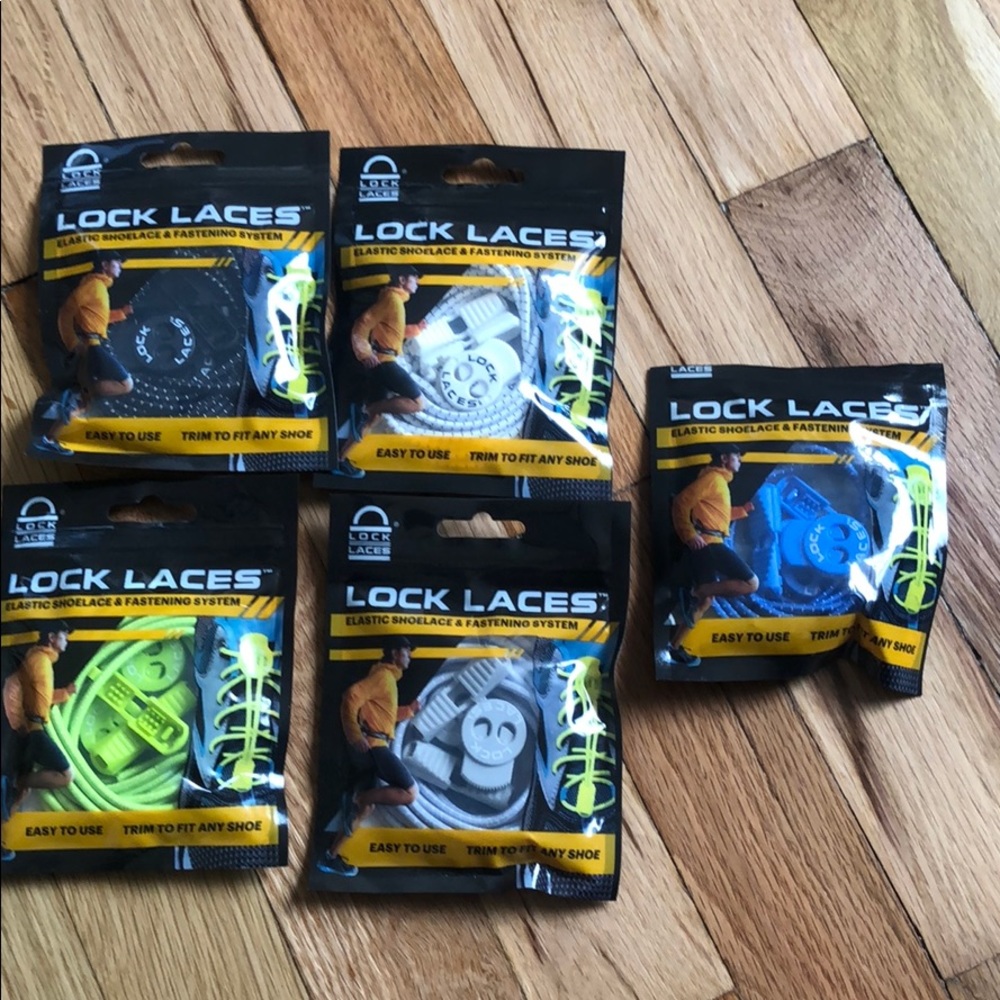 Lock laces $5 a pair